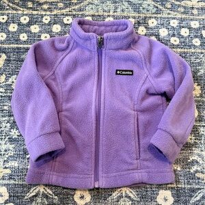 Columbia Kids Purple Fleece Jacket